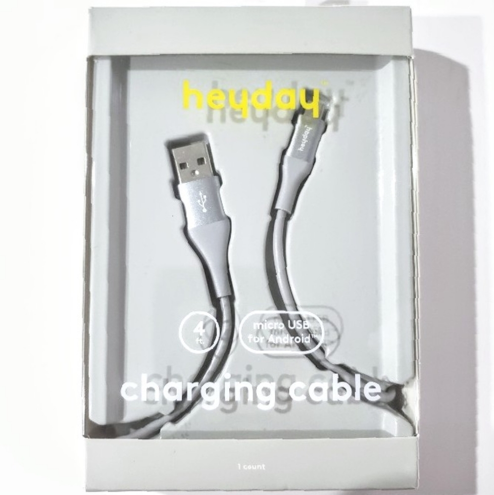 heyday™ 4' Lightning to USB-A Round Cable